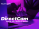 AdultWork cams guide graphic with a model using a laptop